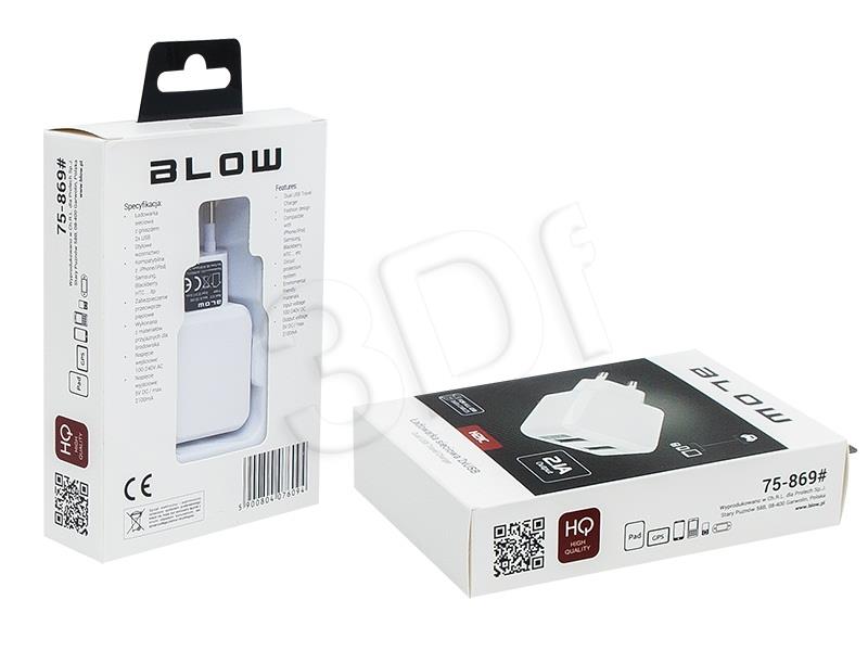 Ladowarka Blow H21C 2x USB 2100mA iekārtas lādētājs