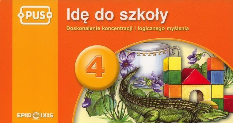 PUS Ide do szkoly 4 175485 (9788375141443) galda spēle