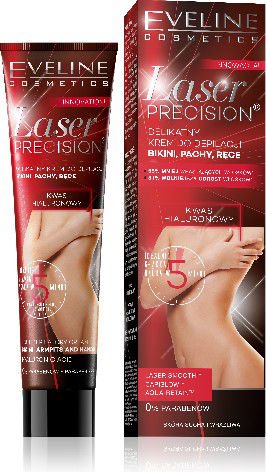 Eveline Laser Precision Krem do depilacji bikini,pach i rak 5-minutowy 125ml 086997 (5901761916997) kosmētika ķermenim