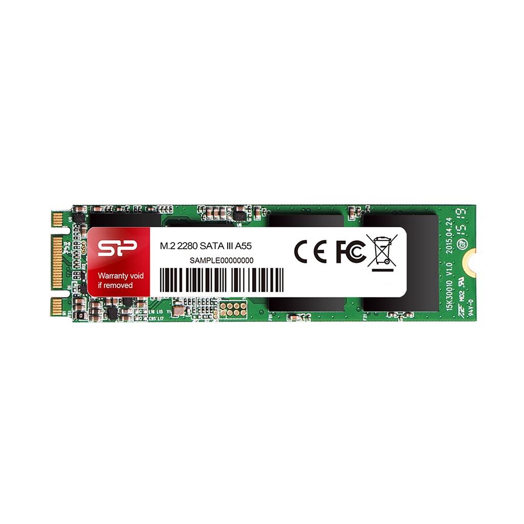 Silicon Power SSD A55 256GB, M.2 SATA, 550/450 MB/s SSD disks