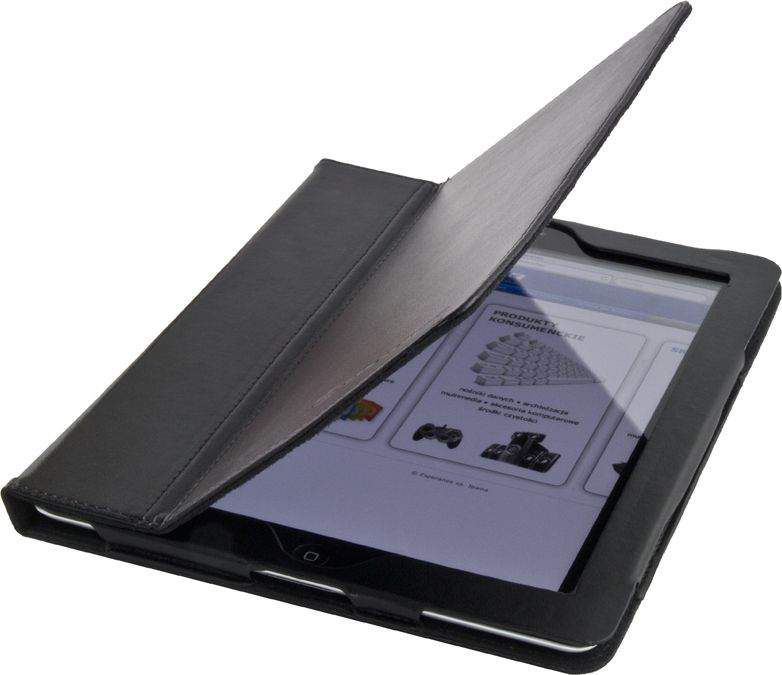 ESPERANZA Case- stand for the iPad 2 and the New iPad (iPad3)|Two Settings|Black aksesuārs