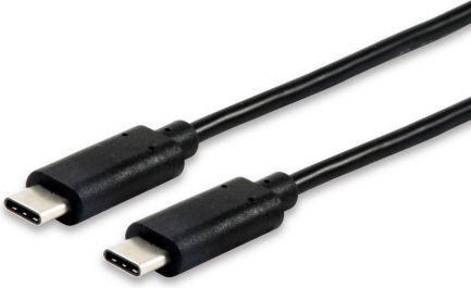 equip USB 2.0 Kabel C->C M/M 1,0m Type C USB kabelis