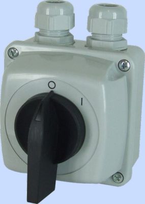 Elektromet Lacznik krzywkowy 0-I 3P 25A IP65 w obudowie Luk E25-13 (952512) 952512 (5906197480524) komutators