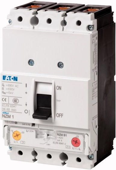 Eaton Wylacznik mocy 100A 3P 36kA NZMC1-A100 (271396) 271396 (4015082713966) komutators