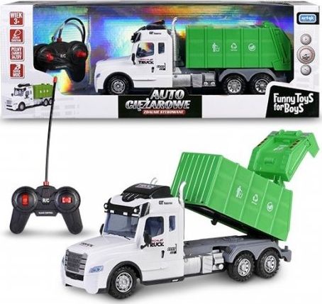 ARTYK Garbage truck R/C 130861 Radiovadāmā rotaļlieta