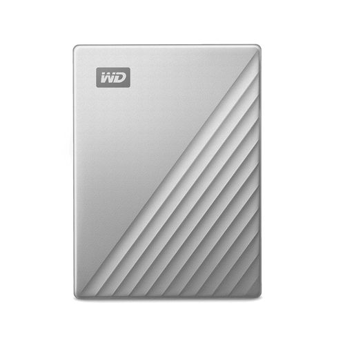 WD My Passport Ultra Mac 5TB Silver Ārējais cietais disks