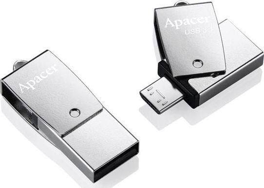 Pendrive Apacer AH750, 64 GB  (AP64GAH750S-1) AP64GAH750S-1 (4712389915122) USB Flash atmiņa