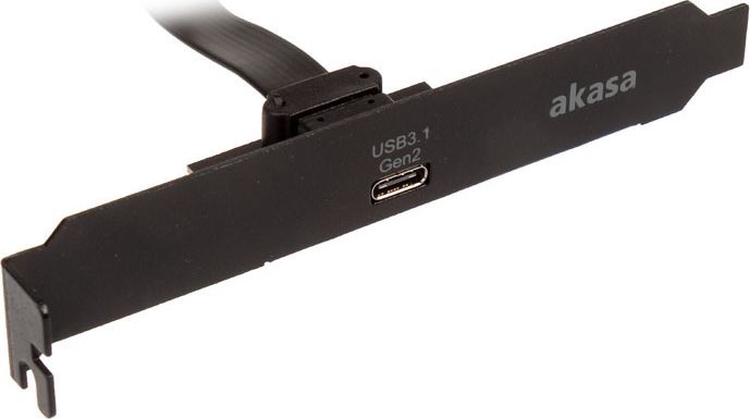 Akasa Sledz ze zlaczem 1x USB-C 3.1 Gen2 (AK-CBUB37-50BK) ZUUS-361 (4710614538702) aksesuārs datorkorpusiem