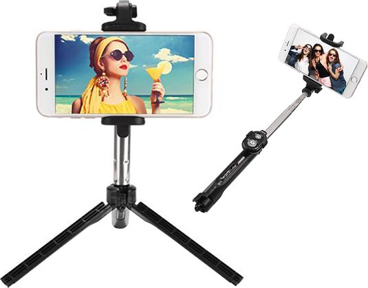 Selfie - FGHGF Selfie stick Tripod - black Selfie Stick