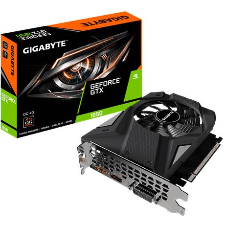 Gigabyte VGA GBT GTX1650 D6 OC 4GB Mini-ITX GDDR5,HDMI2,DP,2S video karte