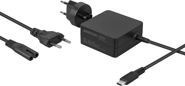 AVACOM CHARGING ADAPTER USB TYPE-C 45W POWER DELIVERY aksesuārs portatīvajiem datoriem