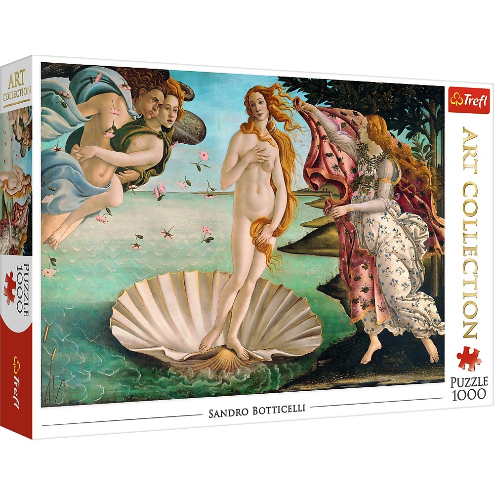 Trefl Puzzle 1000 pieces Art Collection The Birth of Venus Sandro Botticelli puzle, puzzle