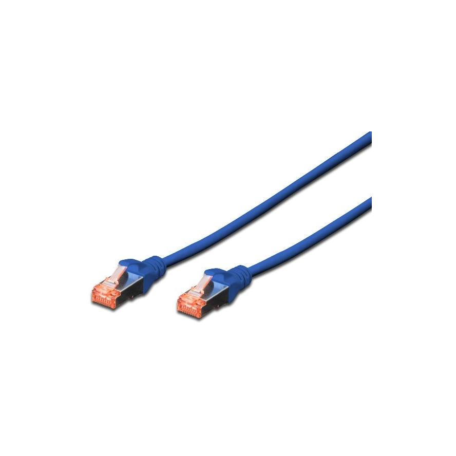 Cable Cat6a S/FTP 10m blue RJ45/RJ45 kabelis, vads