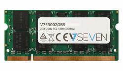 V7 DDR2 SODIMM 2GB 667MHz CL5 (V753002GBS) operatīvā atmiņa