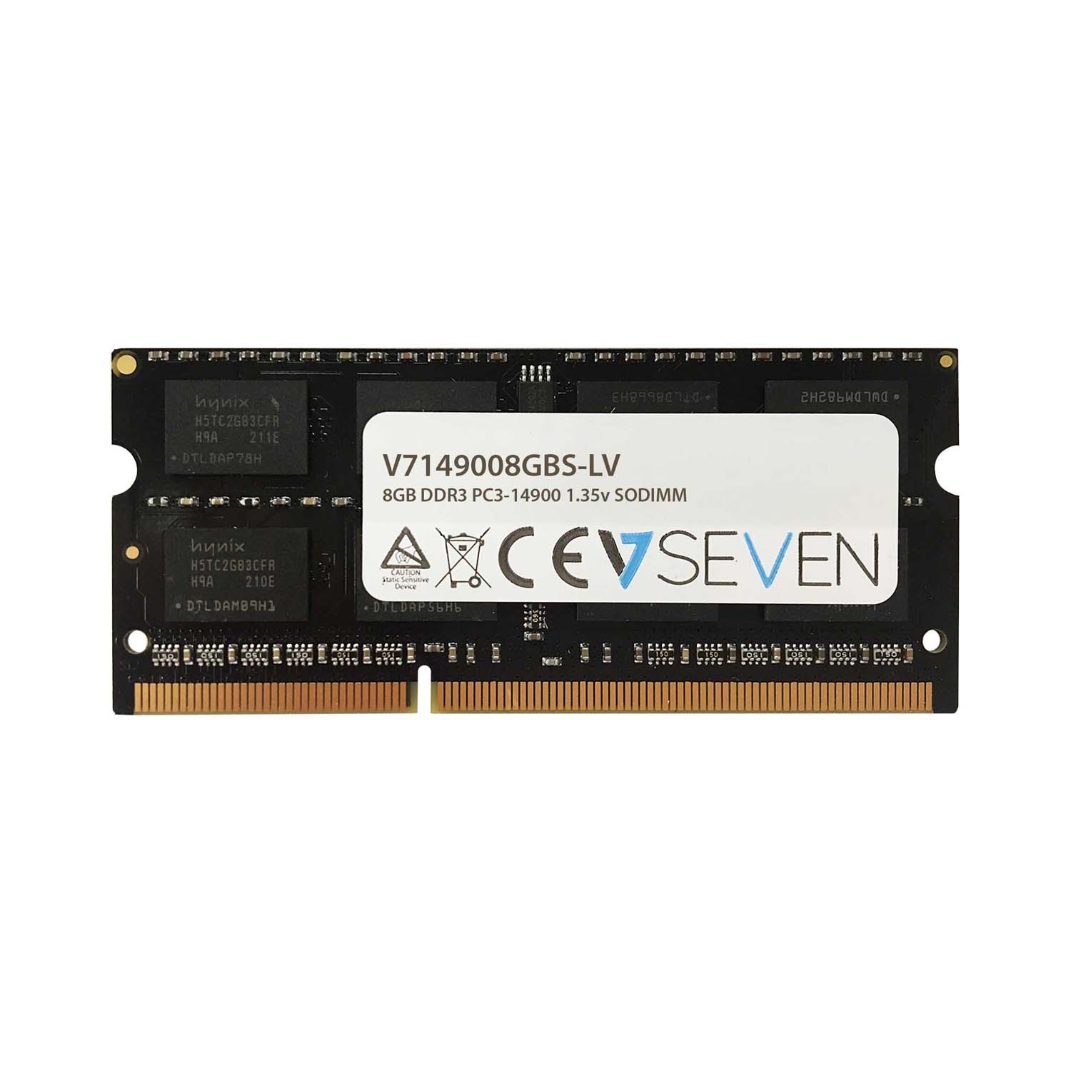 V7 SODIMM, DDR3, 8 GB, 1866 MHz, CL13 (V7149008GBS-LV) operatīvā atmiņa