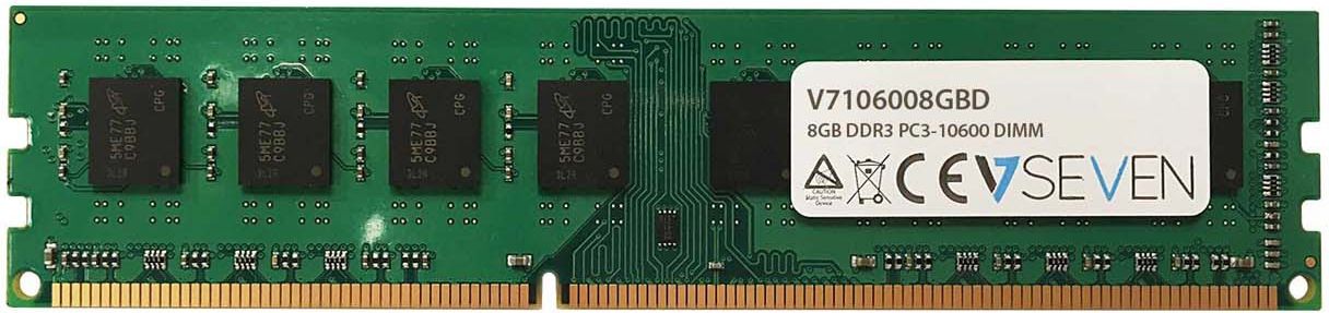 Atmiņa V7 DDR3  8GB,  1333MHz,  CL9  (V7106008GBD) operatīvā atmiņa