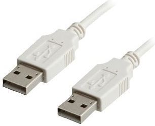 Kabel USB Value USB 2.0 A-A 0.8m (11.99.8909-50) USB kabelis