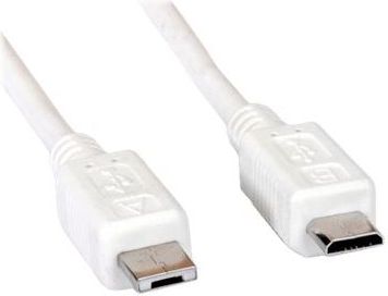 Kabel USB Value 2.0 MicroA-MicroB M/M 1.8m  (11.99.8753-10) USB kabelis