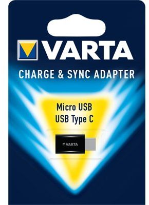 Varta Adapter Micro USB < USB 3.1 Typ C adapteris