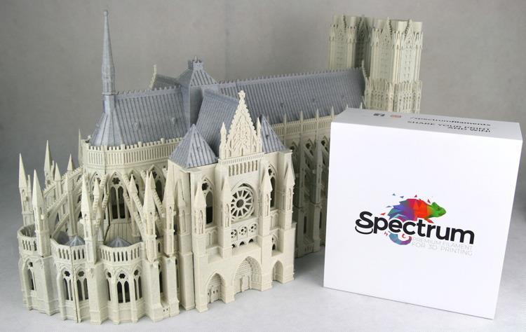 Filament SPECTRUM / PLA SPECIAL / STONE AGE DARK / 1,75 mm / 0,5 kg 3D printēšanas materiāls
