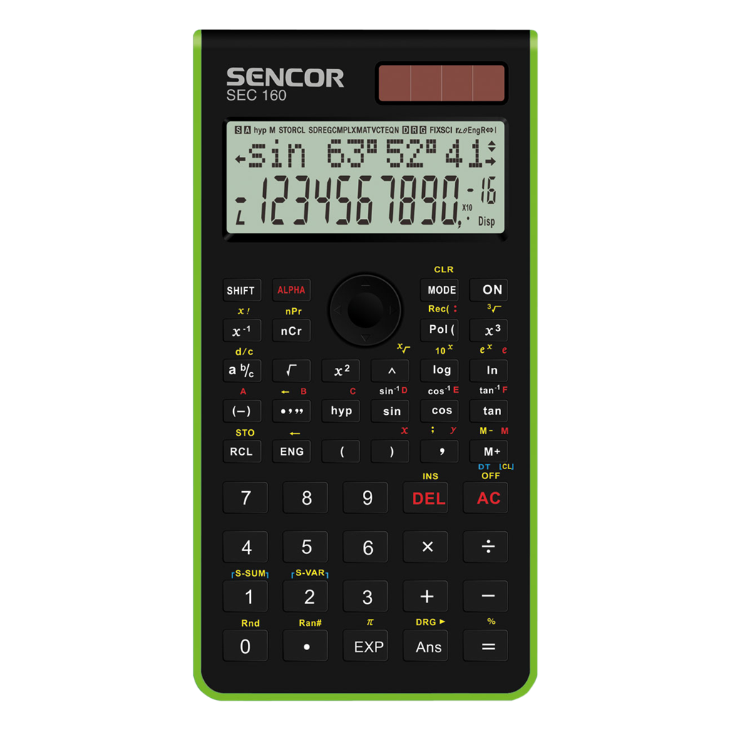 SENCOR SEC 160 GN kalkulators