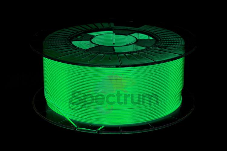 Filament SPECTRUM / PLA SPECIAL / GLOW IN THE DARK / 1,75 mm / 0,5 kg 3D printēšanas materiāls