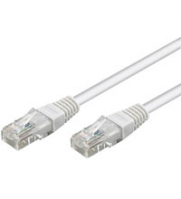 Goobay 68502 CAT 5e patch cable, U/UTP, white, 10m 4040849685026 tīkla iekārta