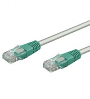Goobay CAT 5e Crossover-patch cable, U/UTP 68864 5 m, Grey, green tīkla iekārta