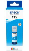 Epson 112 EcoTank Pigment C13T06C24A Ink Bottle, Cyan 8715946674759 kārtridžs