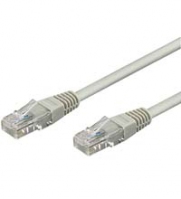 Goobay 95250 CAT 6 patch cable, U/UTP, grey, 0.25 m 4040849952500 tīkla iekārta