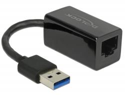 DELOCK USB-Kabel Superspeed A-> Gigabit LAN 10/100/1000 Mbps kabelis, vads