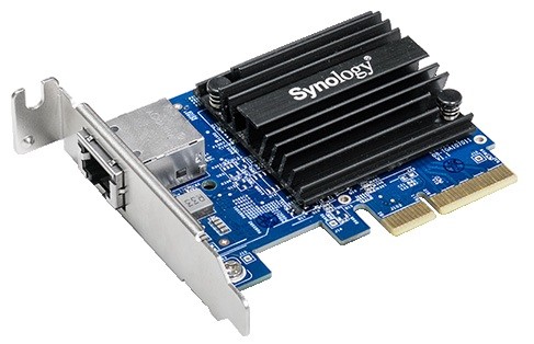 Synology | E10G18-T1 Single Port 10Gb RJ45 PCIe Network Interface Card | PCIe 3.0 x4