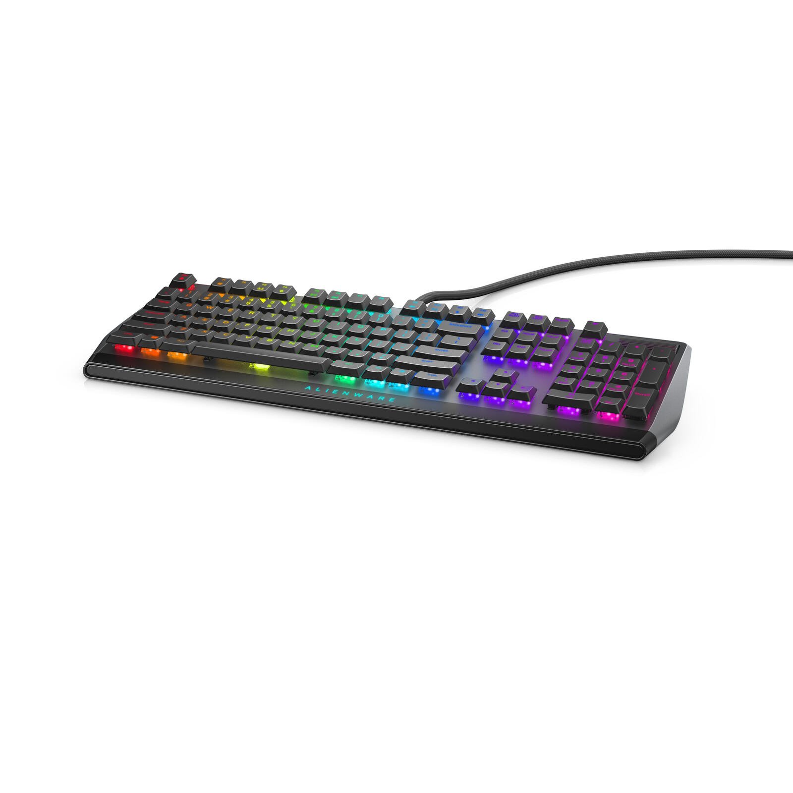 Dell Alienware 510K Low-profile RGB Mechanical Gaming Keyboard Dark Side of the Moon (QWERTZ - vācu izkārtojums klaviatūra