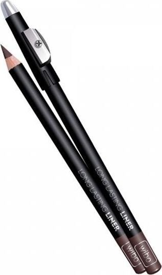 Wibo Long Lasting Liner konturowka do oczu z temperowka 51 dark brown 1,2g 5907439136414 (5907439136414) ēnas