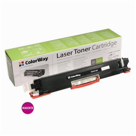 ColorWay Toner Cartridge, Magenta, HP CE313A (126M); Canon 729M kārtridžs