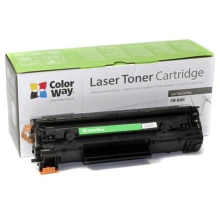 ColorWay Toner Cartridge, Black, HP CF283X (83X) kārtridžs