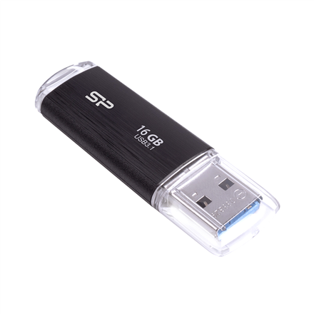 Silicon Power Blaze B02 16 GB, USB 3.0, Black USB Flash atmiņa