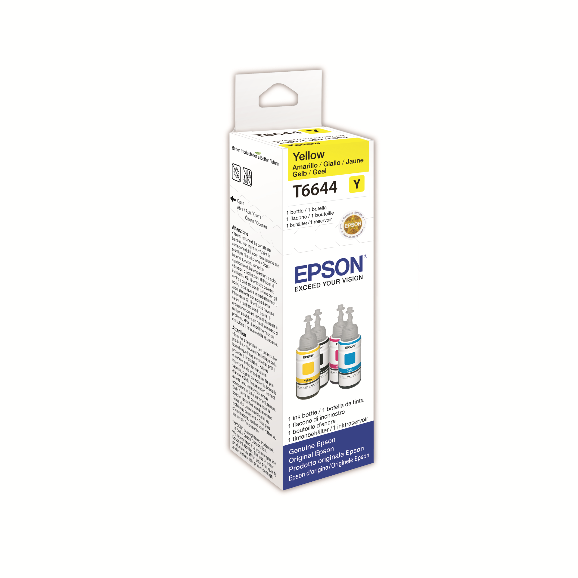 Epson T6644 Tintenflasche yellow 70ml kārtridžs