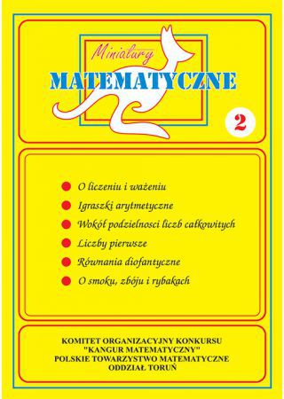 Miniatury matematyczne 02 SP- O liczeniu i wazeniu 252161 (9788387329006) galda spēle