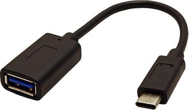 Adapter USB Value USB-C - USB Czarny  (11999030) 11999030 (7611990131570)