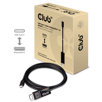 Cable C3D Typ C 3.1  -> DP1.4 8K 60Hz St./St. 1,8m kabelis, vads