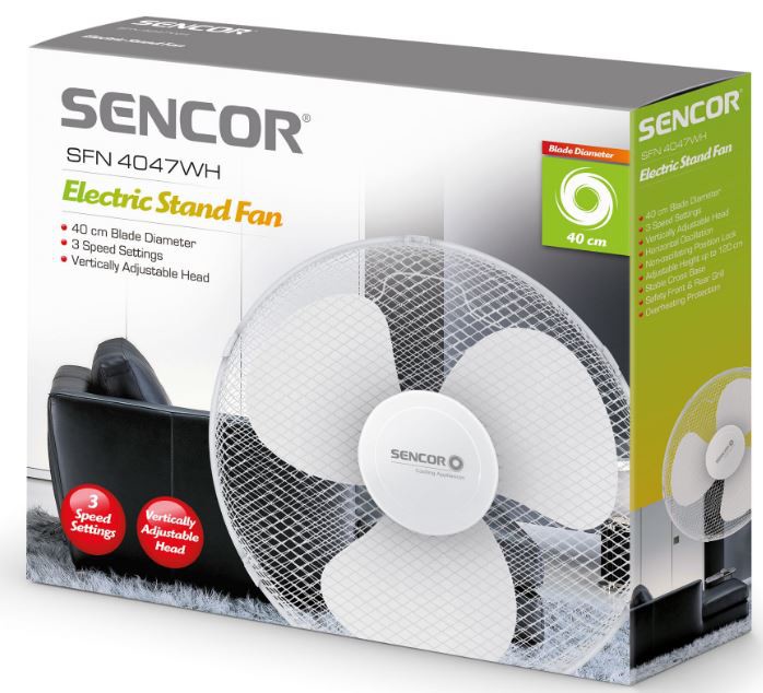 SENCOR ventilators - SFN4047WH Klimata iekārta