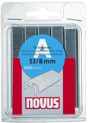 Novus Zszywki typ A 53/6mm 2000szt. 042-0355 042-0355 (4009729002018)