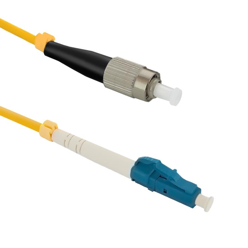 Optic patchcord LC/UPC-  FC/UPC SM 9/125 G652D 5 kabelis, vads