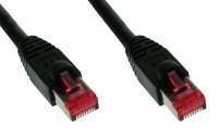 InLine 76405S Patchkabel RJ45-Stecker auf RJ45-Stecker S/FTP Cat.6 black 5m kabelis video, audio