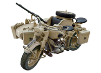 German military motorcycle with sidecar Rotaļu auto un modeļi