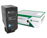 Lexmark 73B20C0 Lasertoner 15000 pages Cyan Lasertoner / Patrone (73B20C0) toneris