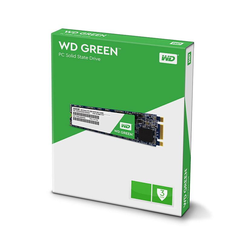 WD SSD 240GB M.2 WD Green SATA3 R/W:540/465 MB/s 3D NAND SSD disks