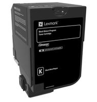 Lexmark Original Toner black 3.000 pages (74C20K0) for CS720de/dte, CS725de/dte, CX725de/dhe/dthe toneris