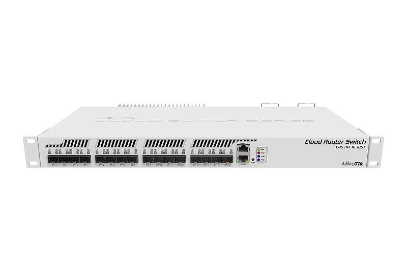 MikroTik Cloud Core Switch CRS317-1G-16S+RM Rack mountable, Managed L3, 1, 16 komutators